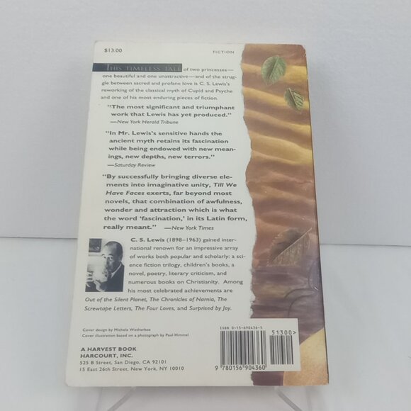 Till We Have Faces by C.S. Lewis - Paperback - Classic Myth Retold - Picture 2 of 7